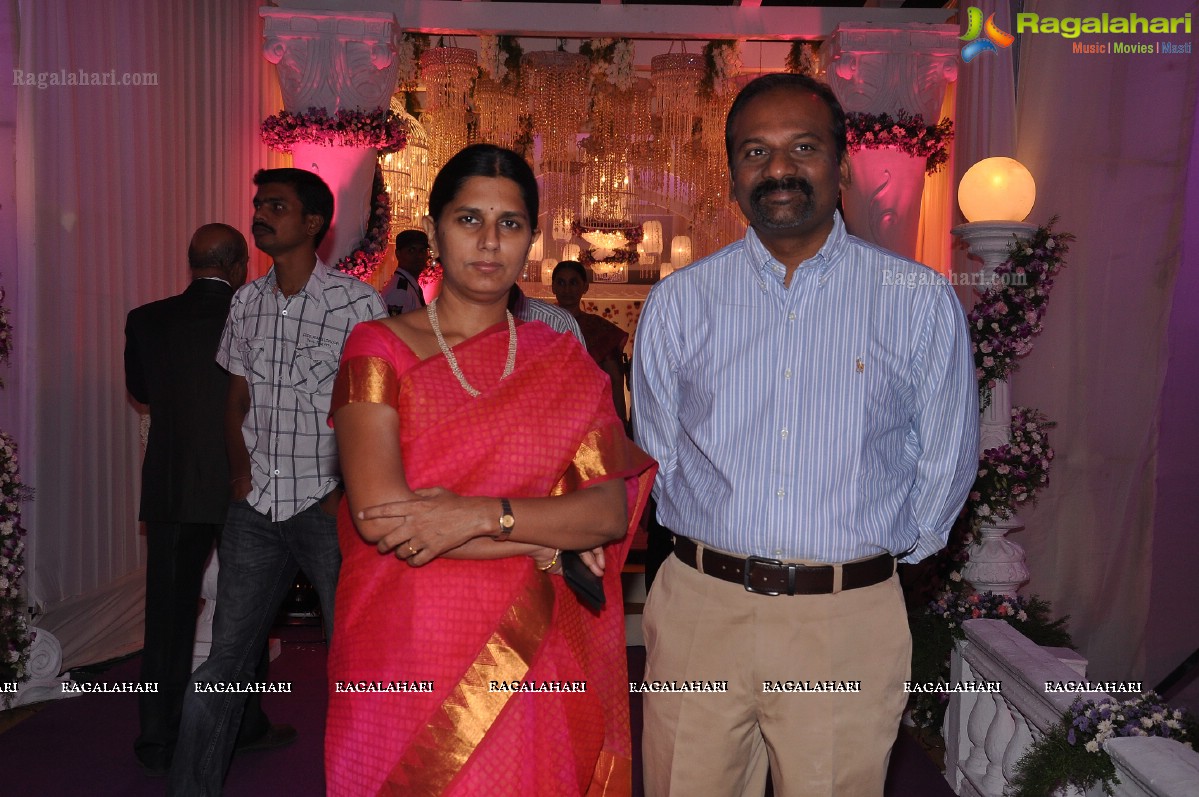 Sphoorthi Reddy-Sujith's Wedding Reception