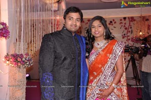 Sujith Spoorthi Wedding Reception