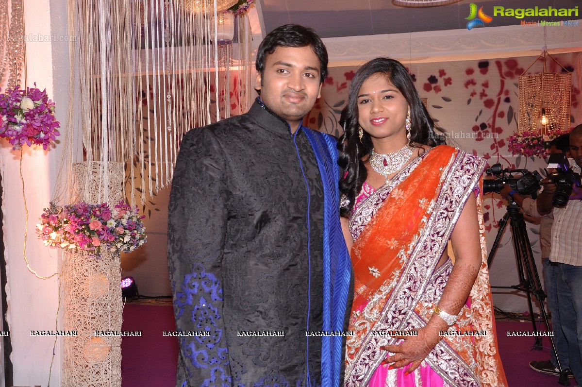 Sphoorthi Reddy-Sujith's Wedding Reception