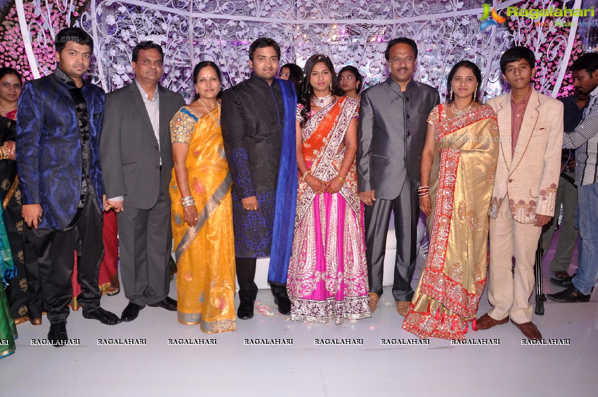 Sphoorthi Reddy-Sujith's Wedding Reception