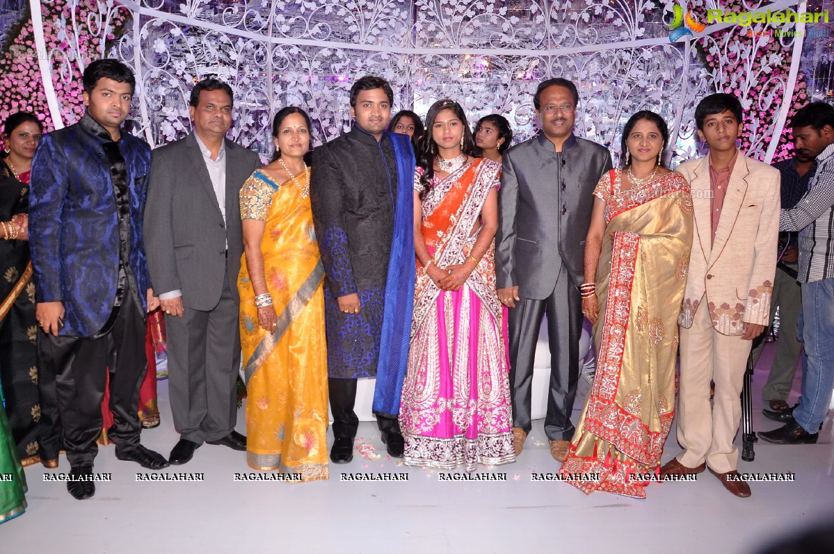 Sphoorthi Reddy-Sujith's Wedding Reception