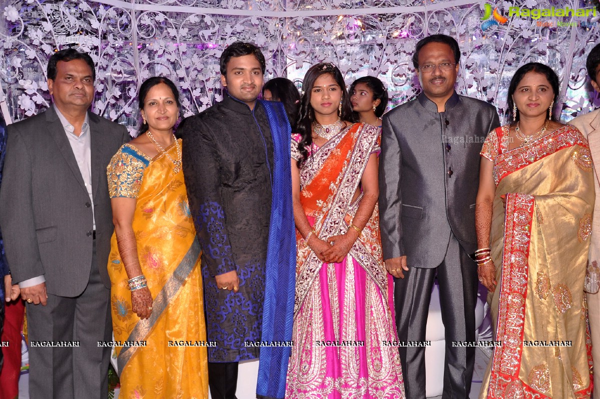 Sphoorthi Reddy-Sujith's Wedding Reception