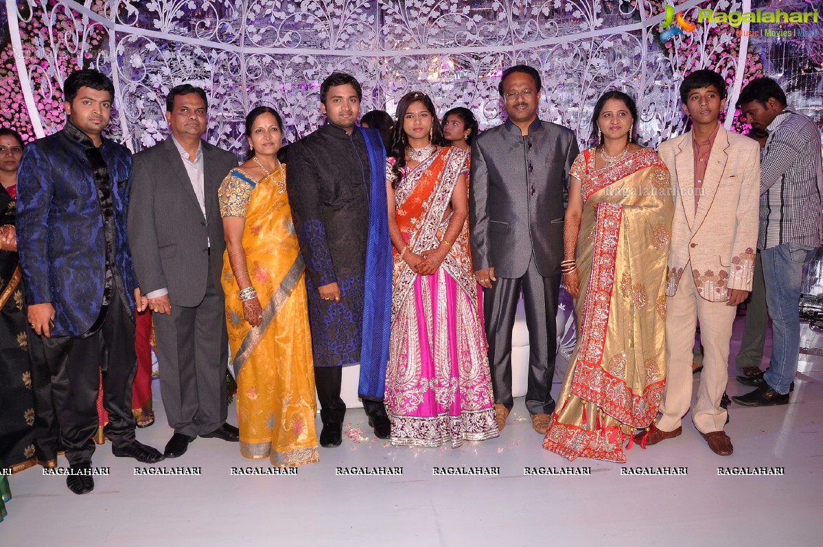 Sphoorthi Reddy-Sujith's Wedding Reception