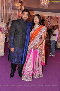 Sujith Spoorthi Wedding Reception