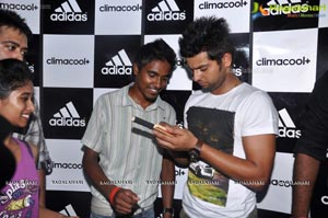 Suresh Raina meets fans at Adidas