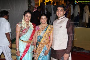 Talasani Srinivas Yadav Son Sai Yadav-Mahita Wedding Reception