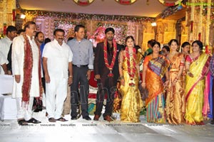 Talasani Srinivas Yadav Son Sai Yadav-Mahita Wedding Reception