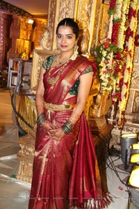 Talasani Srinivas Yadav Son Sai Yadav-Mahita Wedding Reception