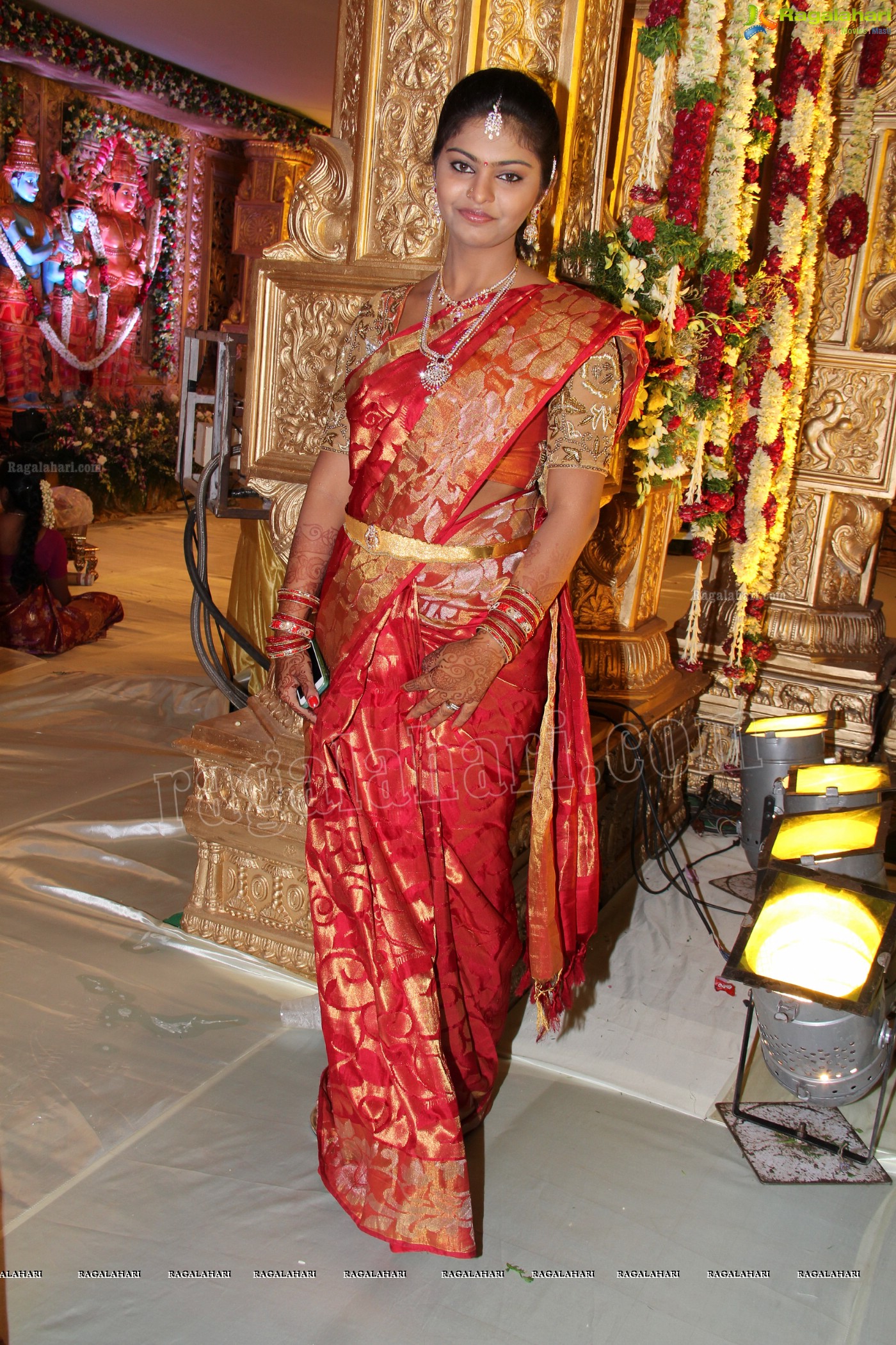 Talasani Srinivas Yadav Son Sai Yadav-Mahita Wedding Reception