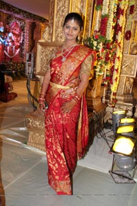 Talasani Srinivas Yadav Son Sai Yadav-Mahita Wedding Reception
