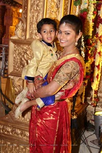 Talasani Srinivas Yadav Son Sai Yadav-Mahita Wedding Reception