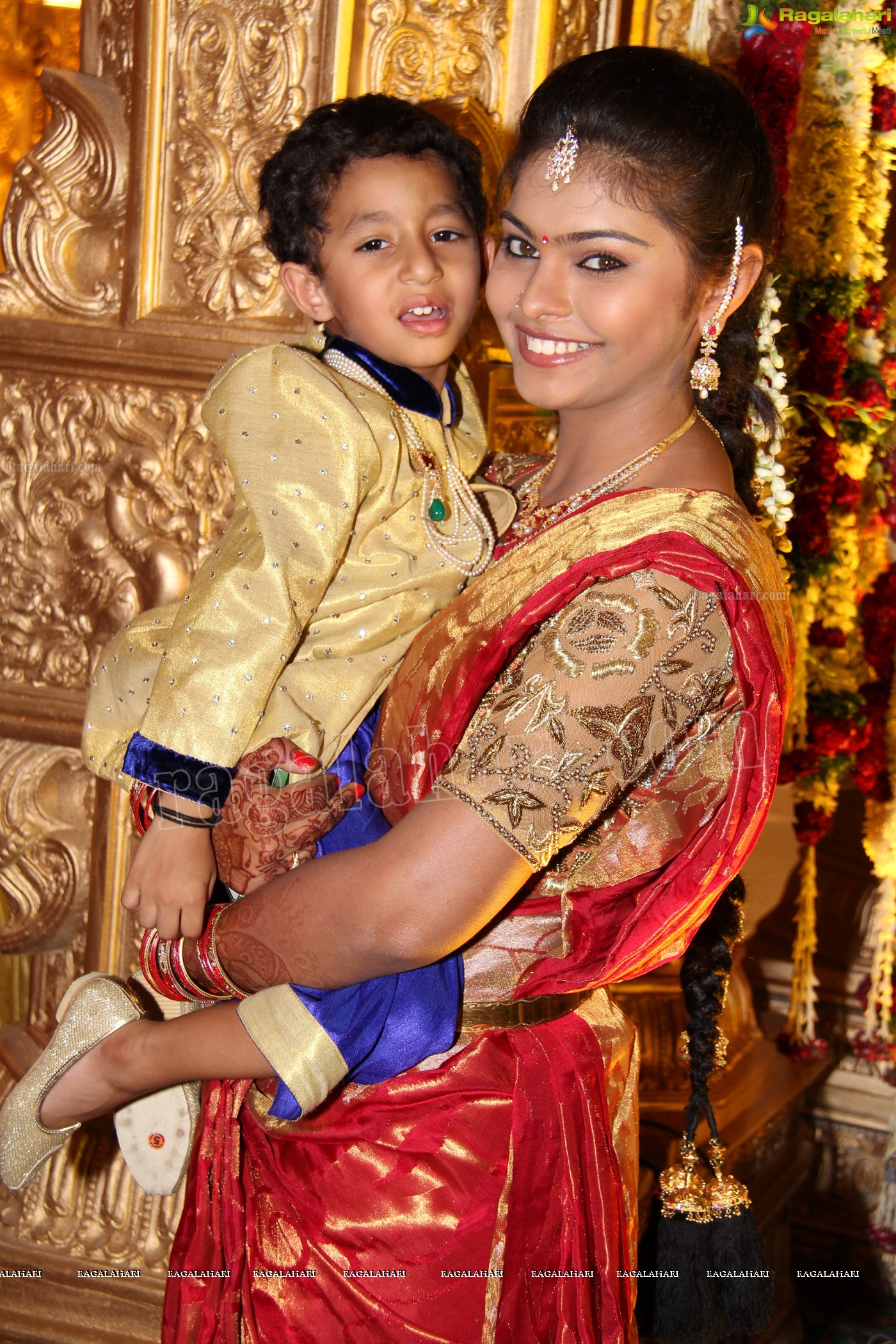 Talasani Srinivas Yadav Son Sai Yadav-Mahita Wedding Reception