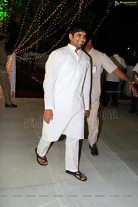 Talasani Srinivas Yadav Son Sai Yadav-Mahita Wedding Reception