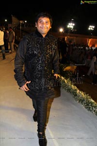 Talasani Srinivas Yadav Son Sai Yadav-Mahita Wedding Reception