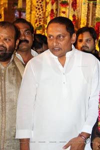 Talasani Srinivas Yadav Son Sai Yadav-Mahita Wedding Reception