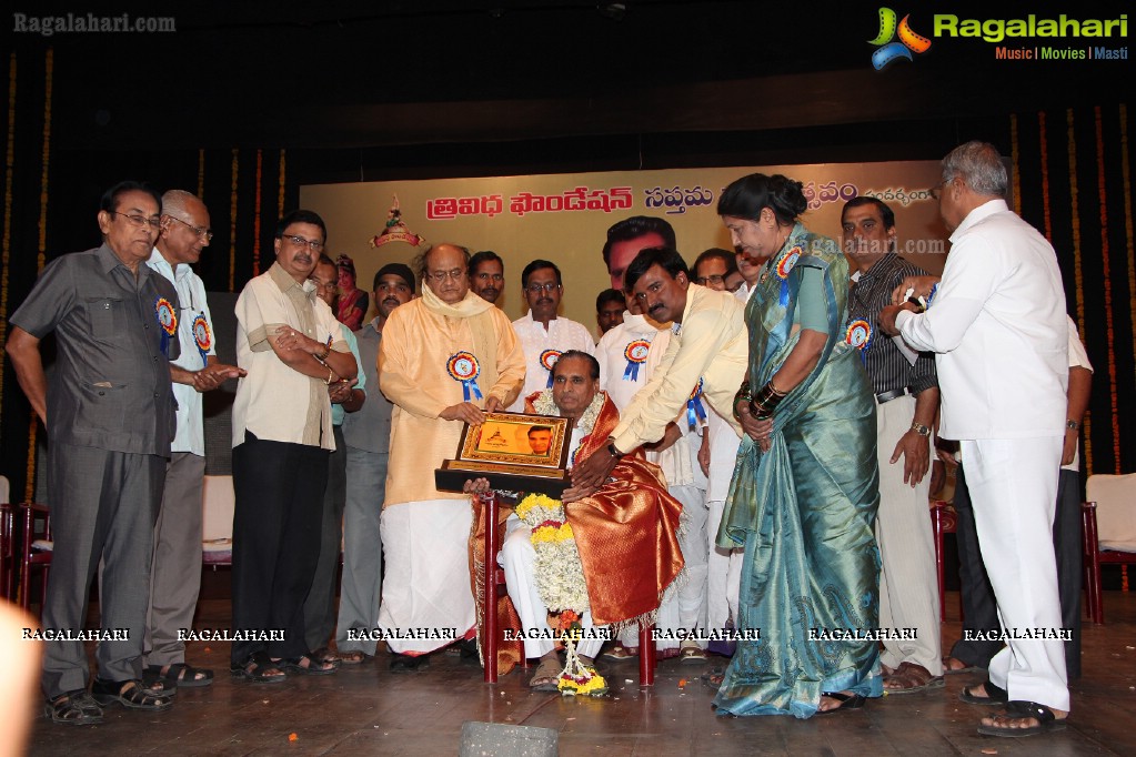 Trividha Foundation Felicitates Dr. MK Ramu