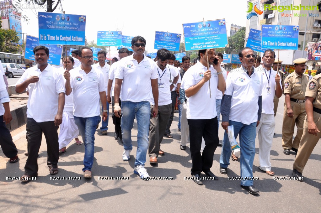 Asthma Awareness Walk on World Asthma Day at ESI, Hyderabad
