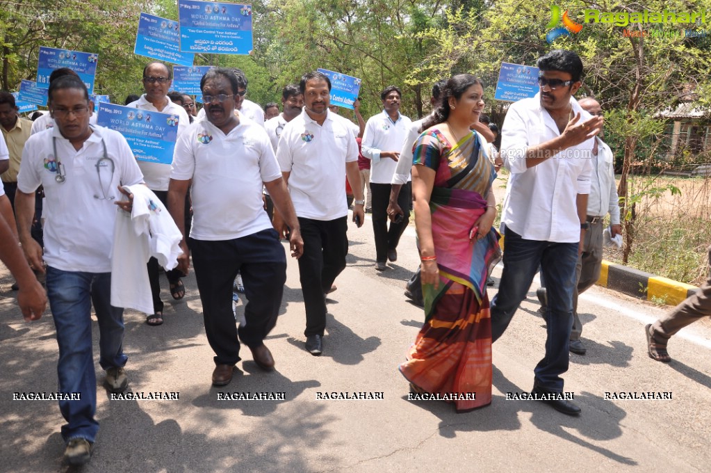 Asthma Awareness Walk on World Asthma Day at ESI, Hyderabad