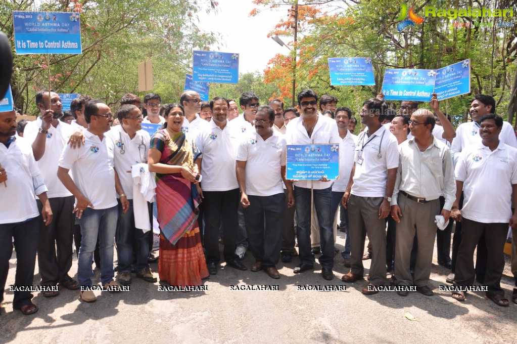 Asthma Awareness Walk on World Asthma Day at ESI, Hyderabad