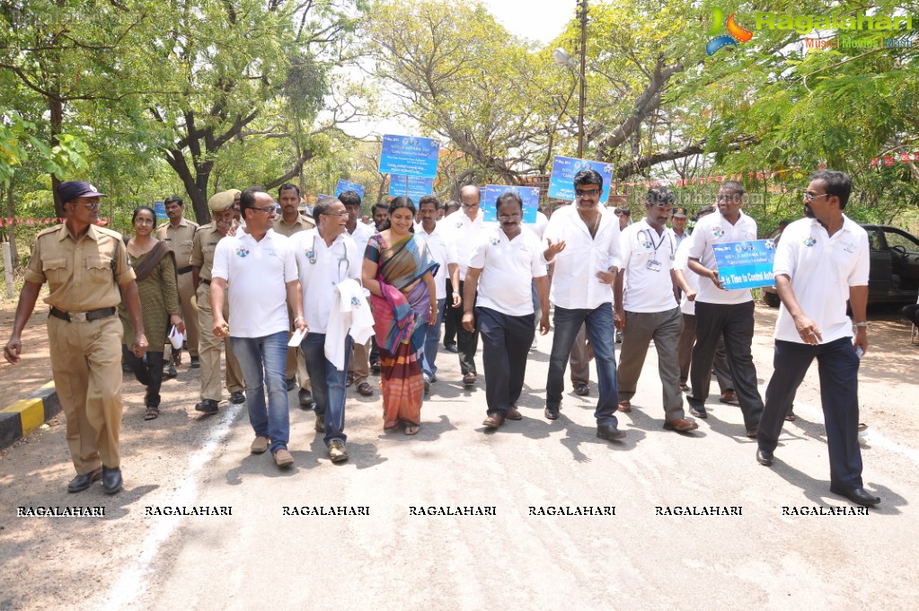 Asthma Awareness Walk on World Asthma Day at ESI, Hyderabad