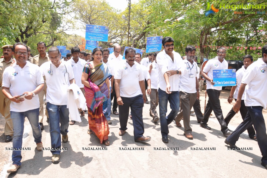 Asthma Awareness Walk on World Asthma Day at ESI, Hyderabad