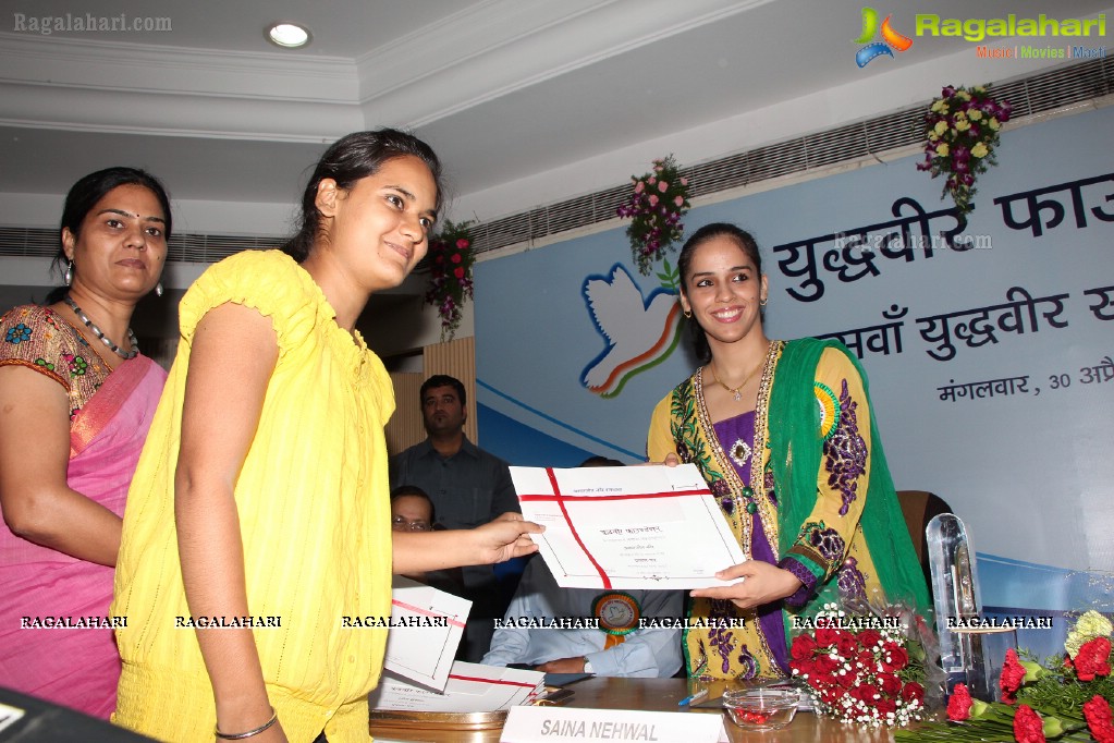 Yudhvir Memorial Award Presentation to Saina Nehwal