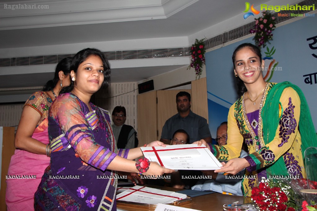 Yudhvir Memorial Award Presentation to Saina Nehwal