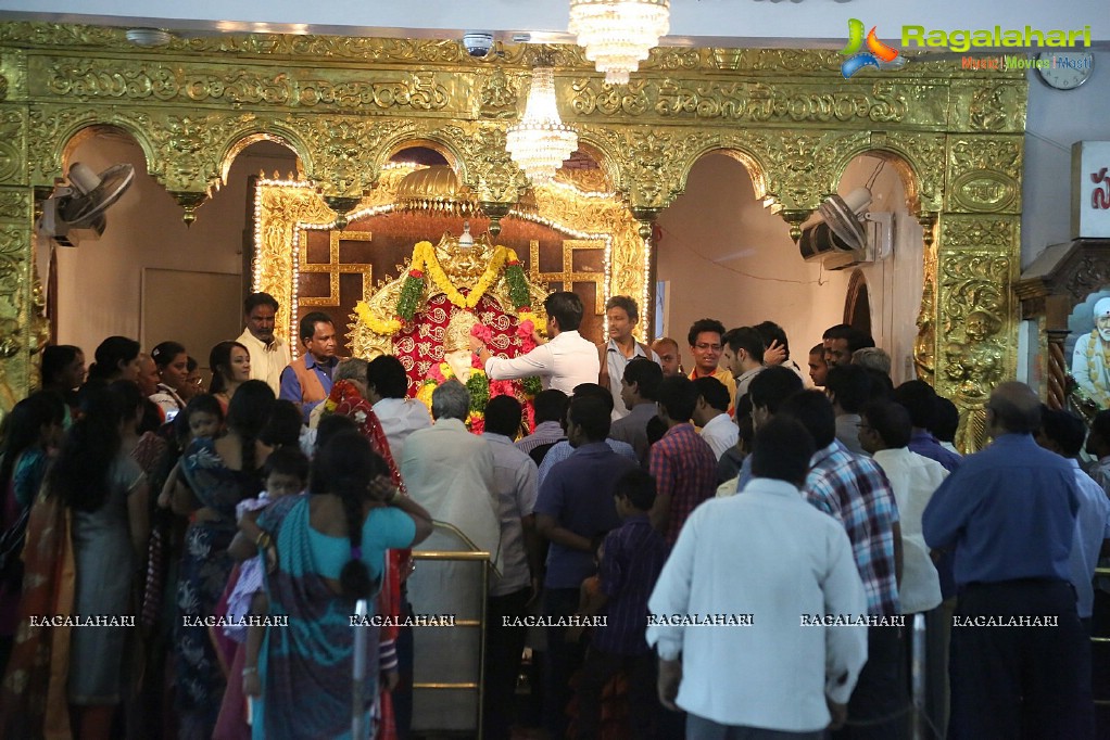 Nag Family at Sai Baba Temple