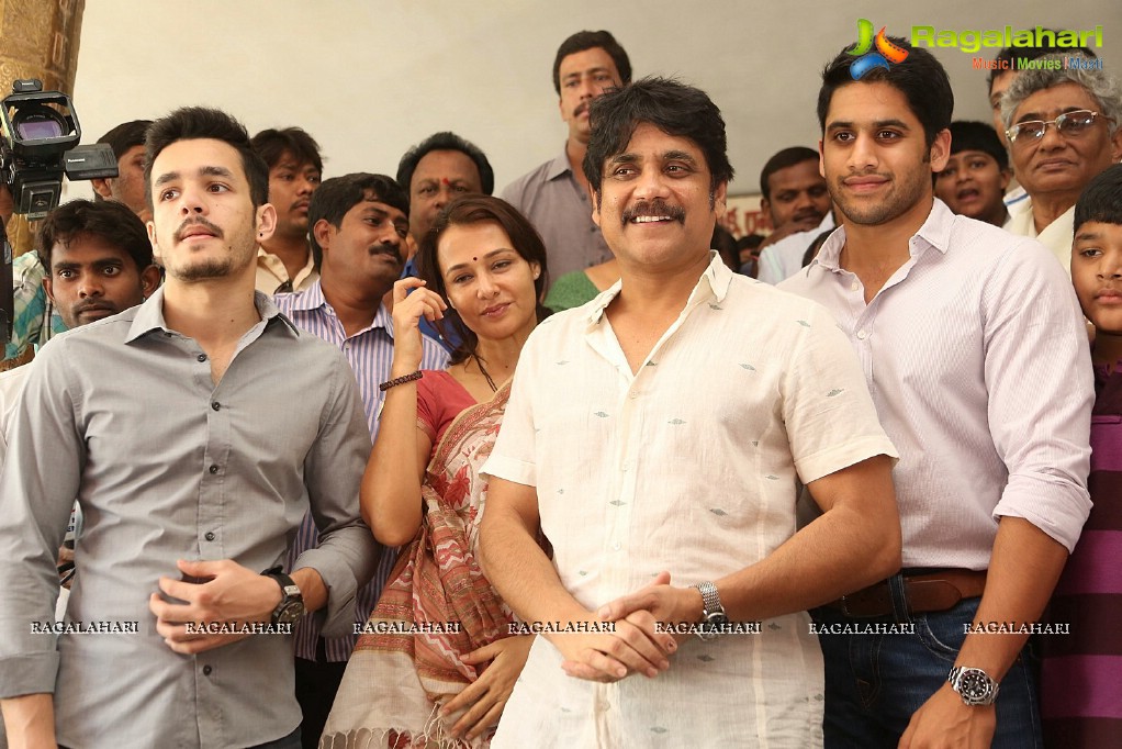 Nag Family at Sai Baba Temple