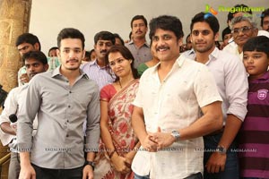 Nagarjuna Family at Sai Baba Temple