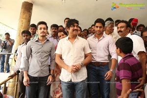 Nagarjuna Family at Sai Baba Temple