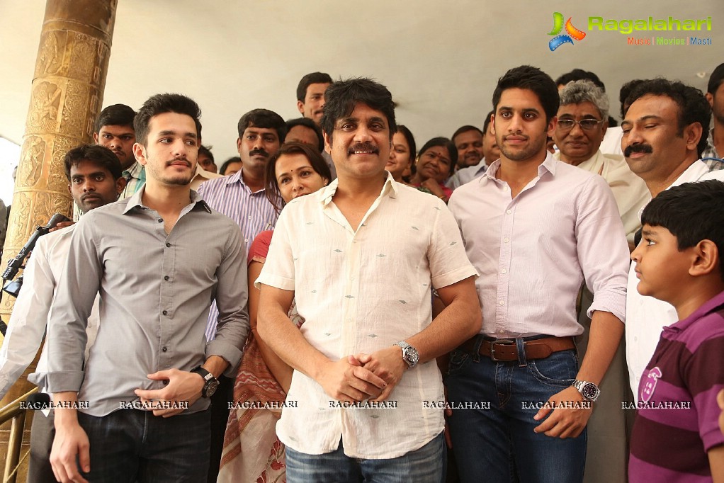 Nag Family at Sai Baba Temple