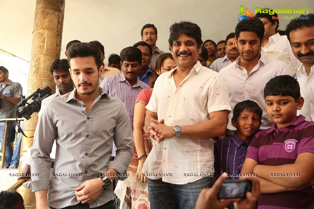 Nag Family at Sai Baba Temple