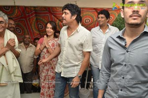 Nagarjuna Family at Sai Baba Temple