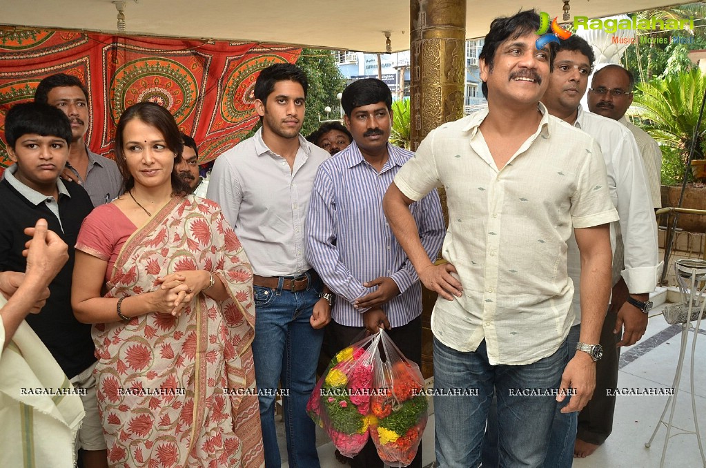 Nag Family at Sai Baba Temple