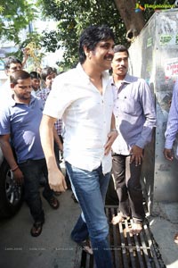 Nagarjuna Family at Sai Baba Temple