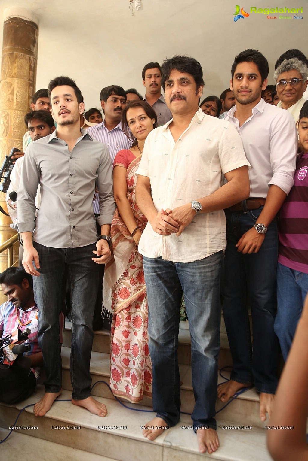 Nag Family at Sai Baba Temple