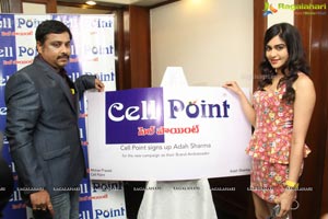 Adah Sharma Cell Point Brand Ambassador