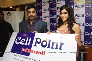 Adah Sharma Cell Point Brand Ambassador