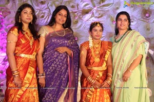 Alekhya Reddy Daughter Nakshatra Saree Function