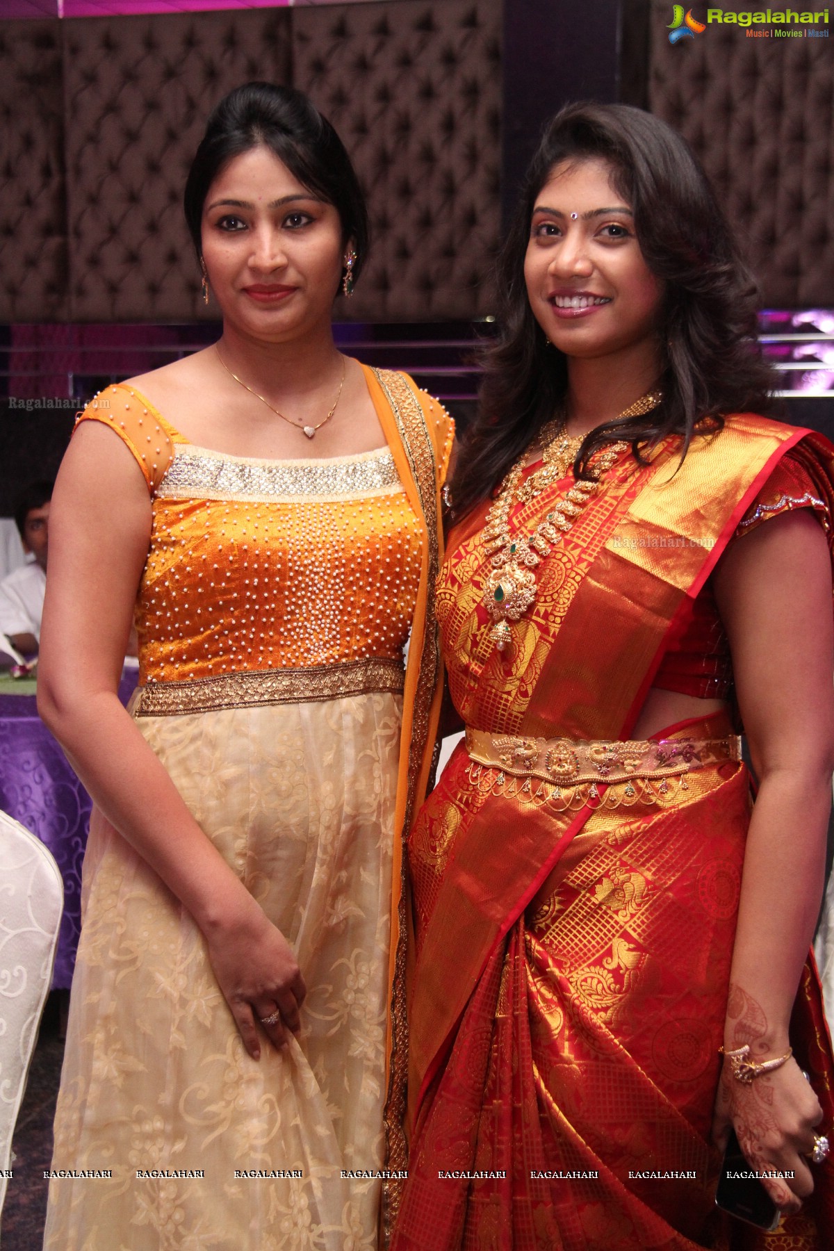 Alekhya Reddy's Daughter Nakshatra Saree Function