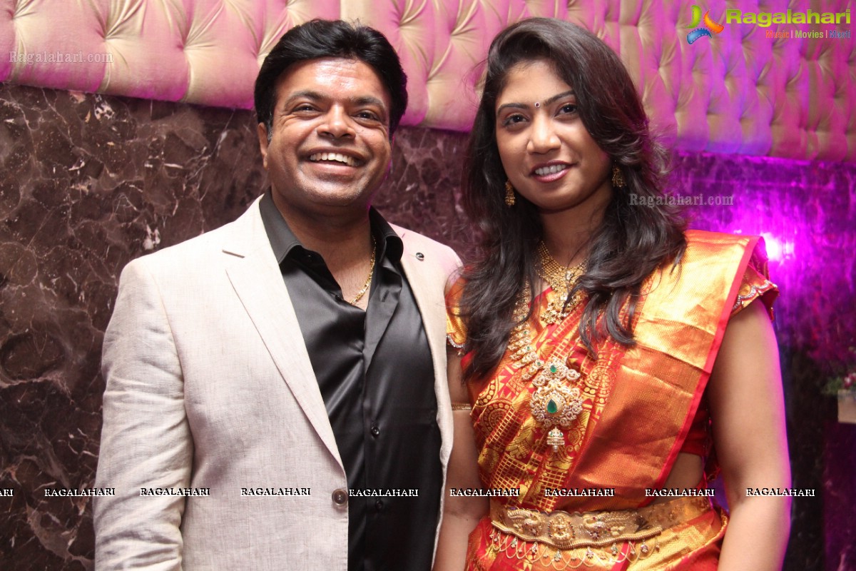 Alekhya Reddy's Daughter Nakshatra Saree Function