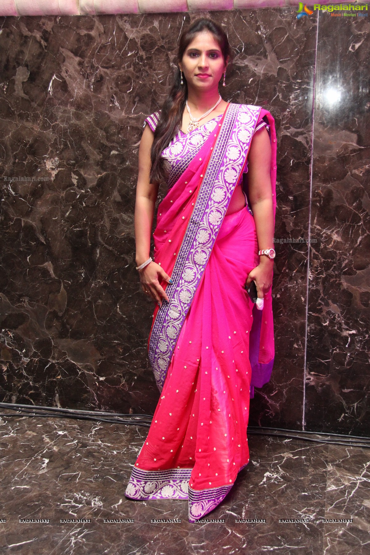 Alekhya Reddy's Daughter Nakshatra Saree Function