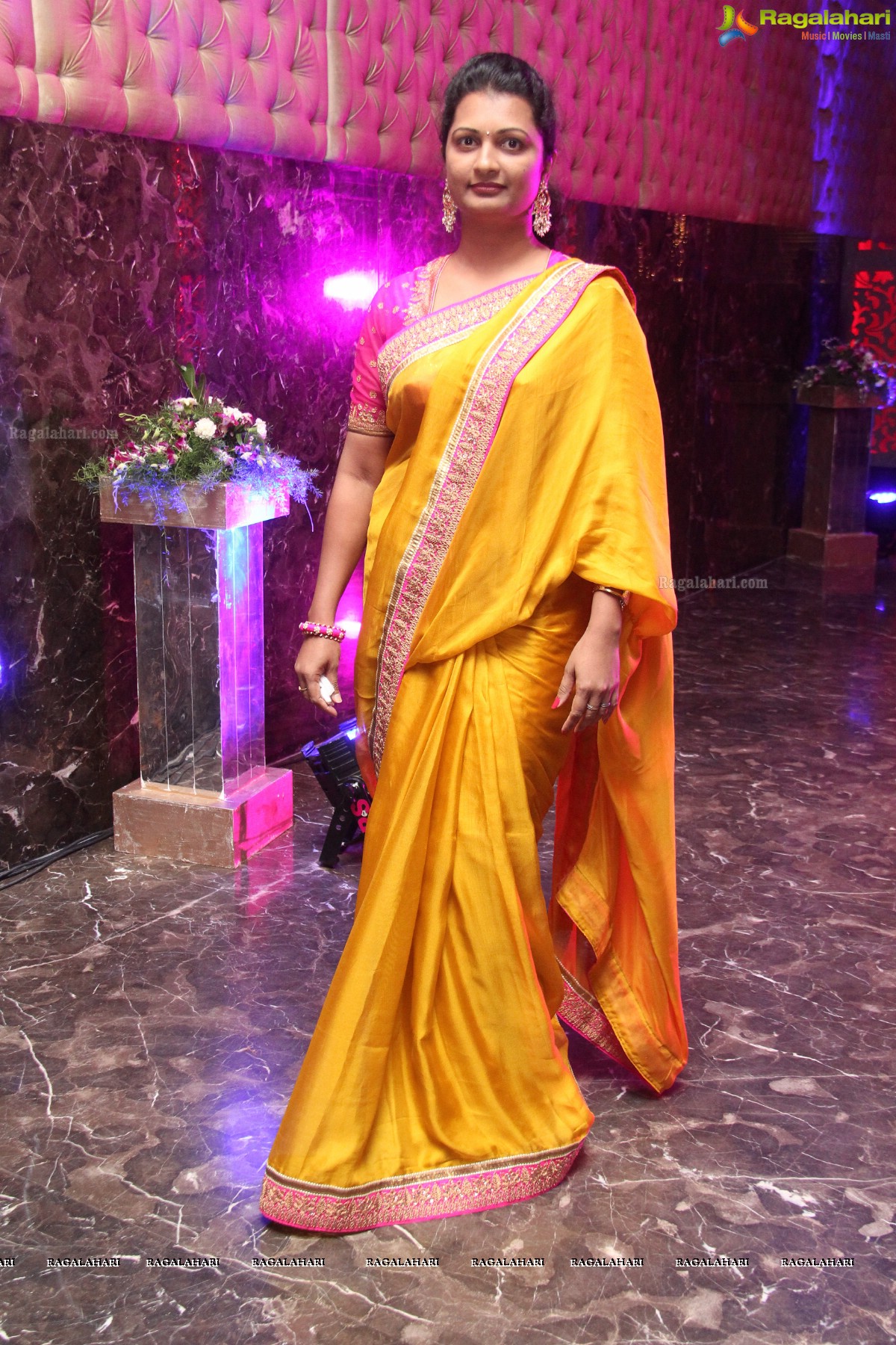 Alekhya Reddy's Daughter Nakshatra Saree Function