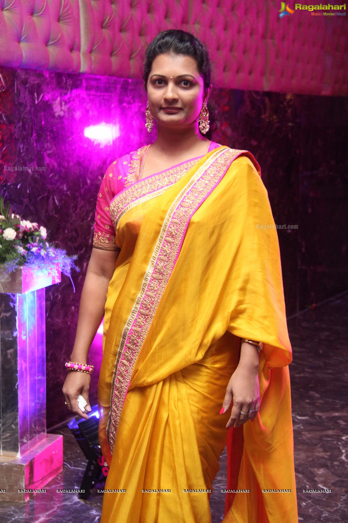 Alekhya Reddy's Daughter Nakshatra Saree Function