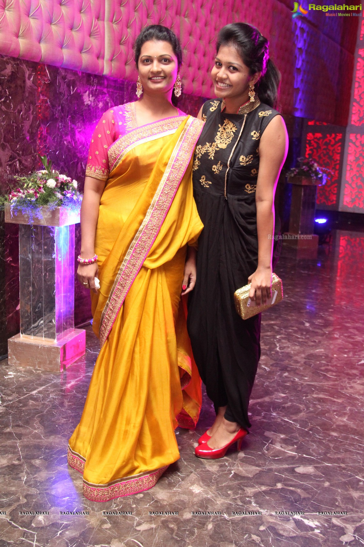 Alekhya Reddy's Daughter Nakshatra Saree Function