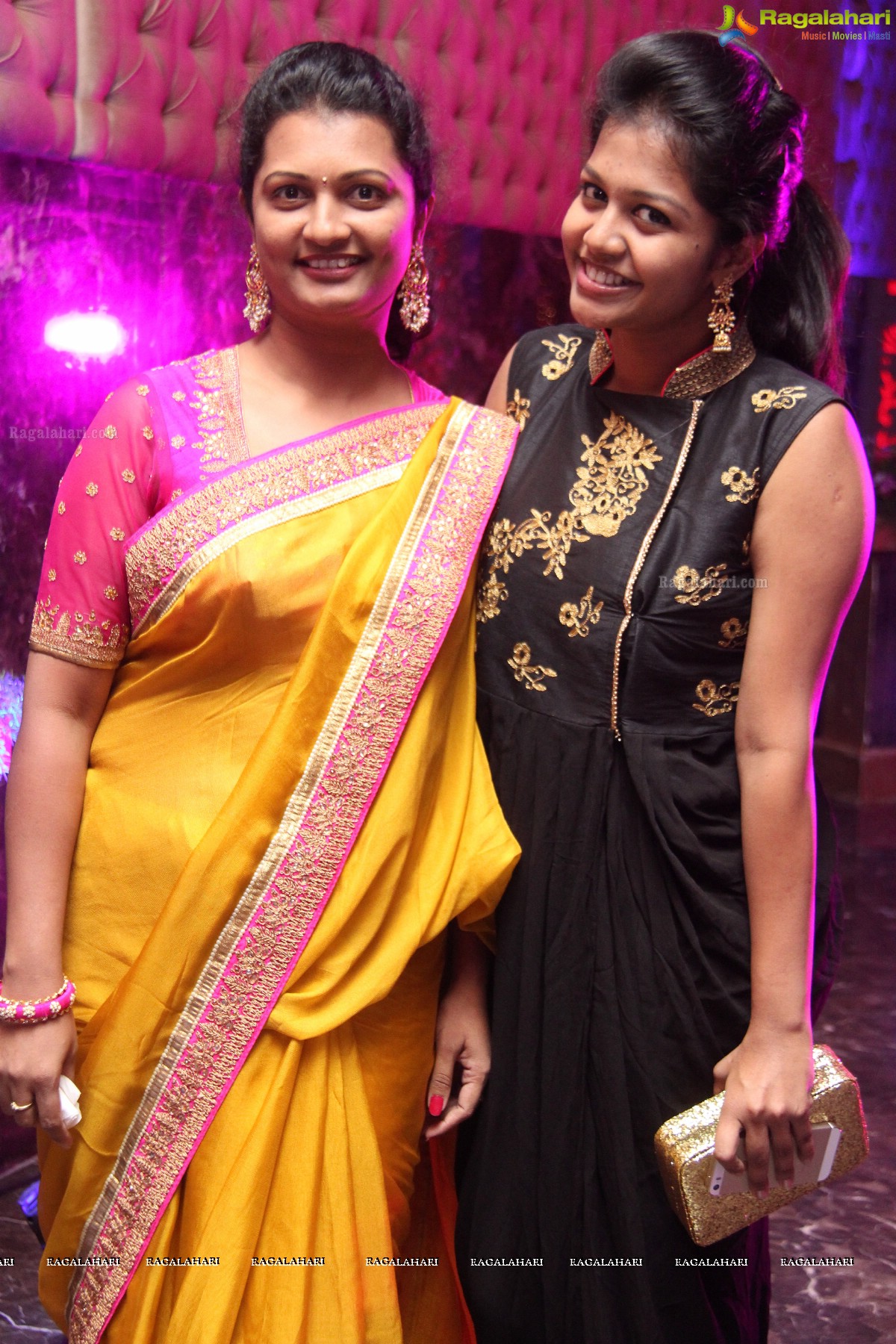 Alekhya Reddy's Daughter Nakshatra Saree Function