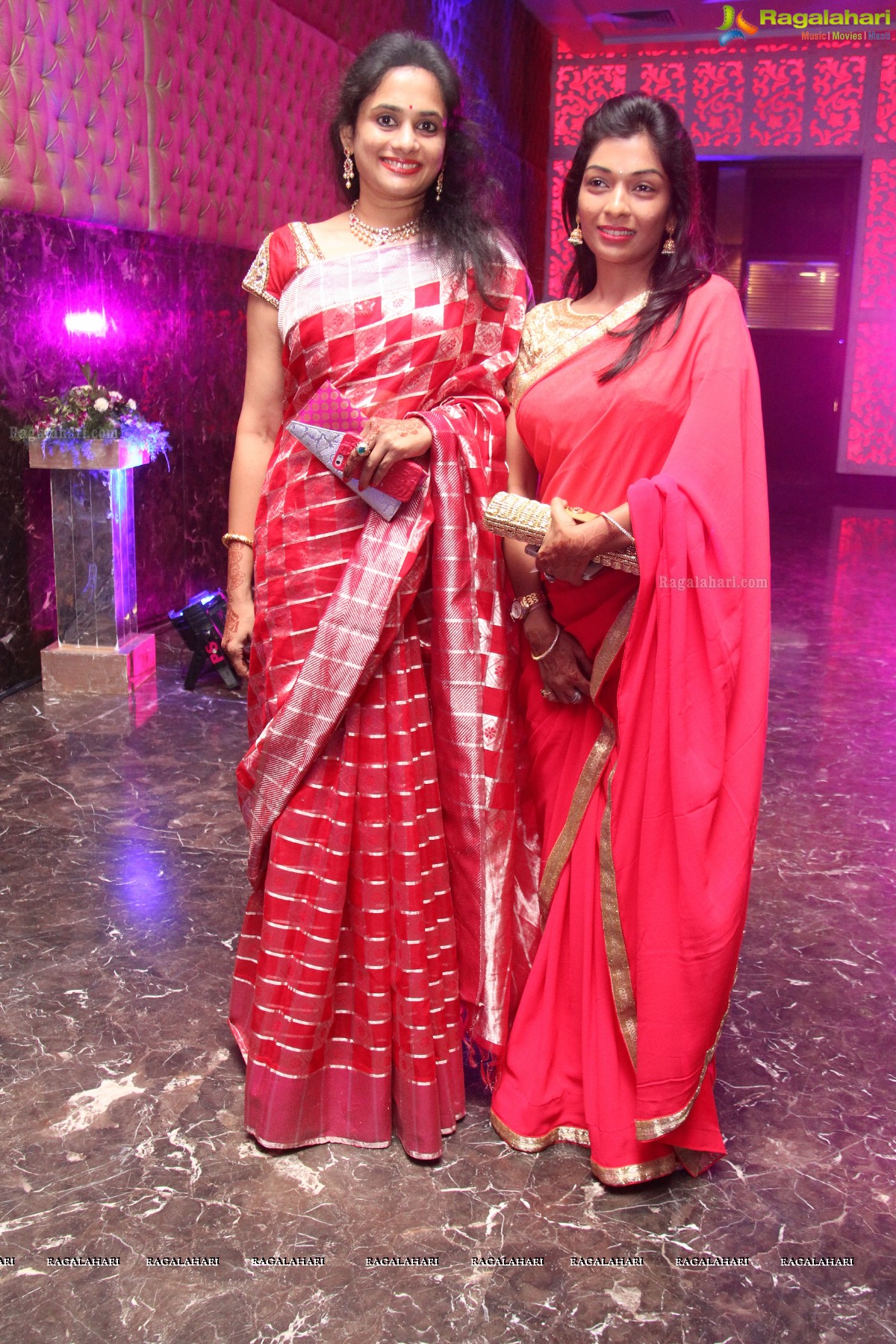 Alekhya Reddy's Daughter Nakshatra Saree Function