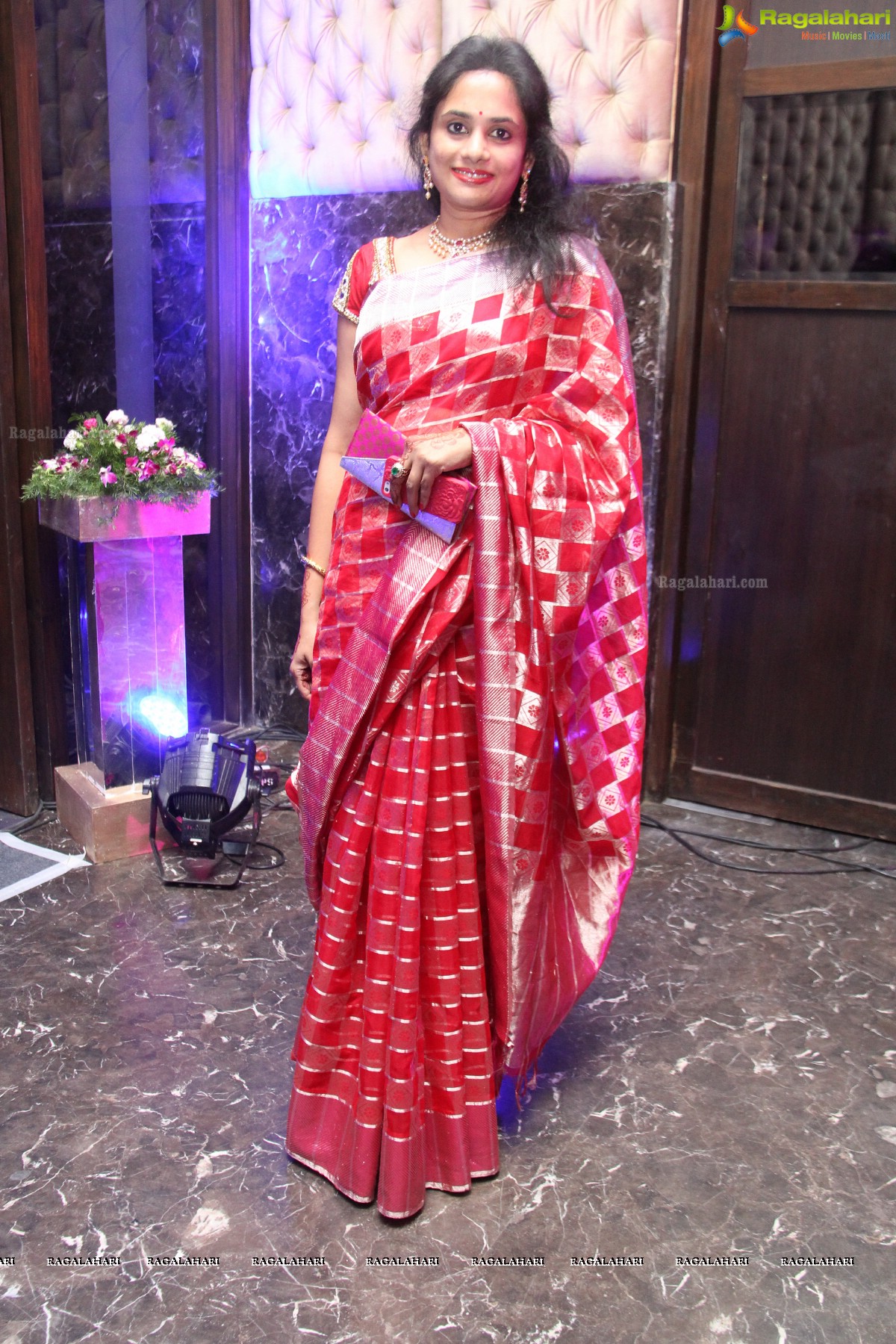 Alekhya Reddy's Daughter Nakshatra Saree Function