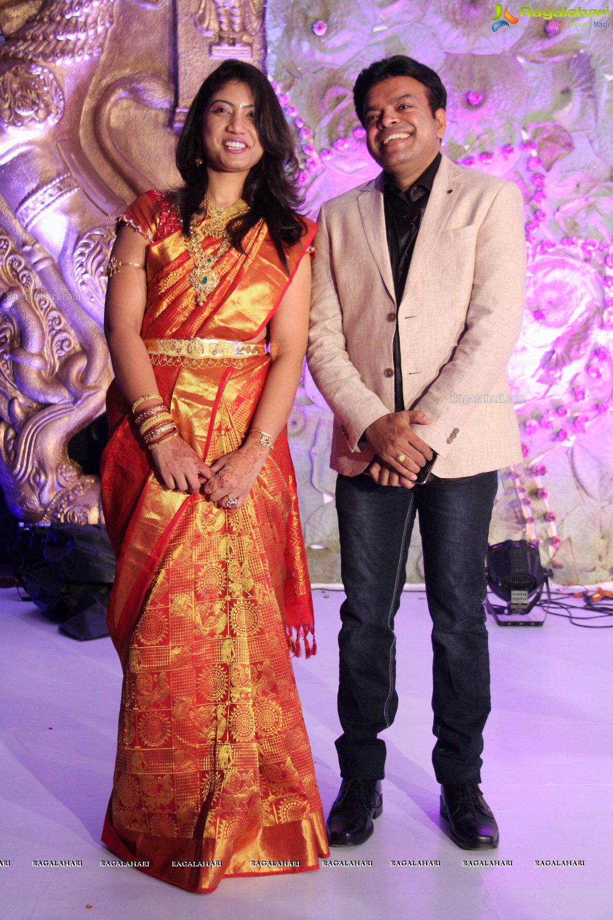 Alekhya Reddy's Daughter Nakshatra Saree Function